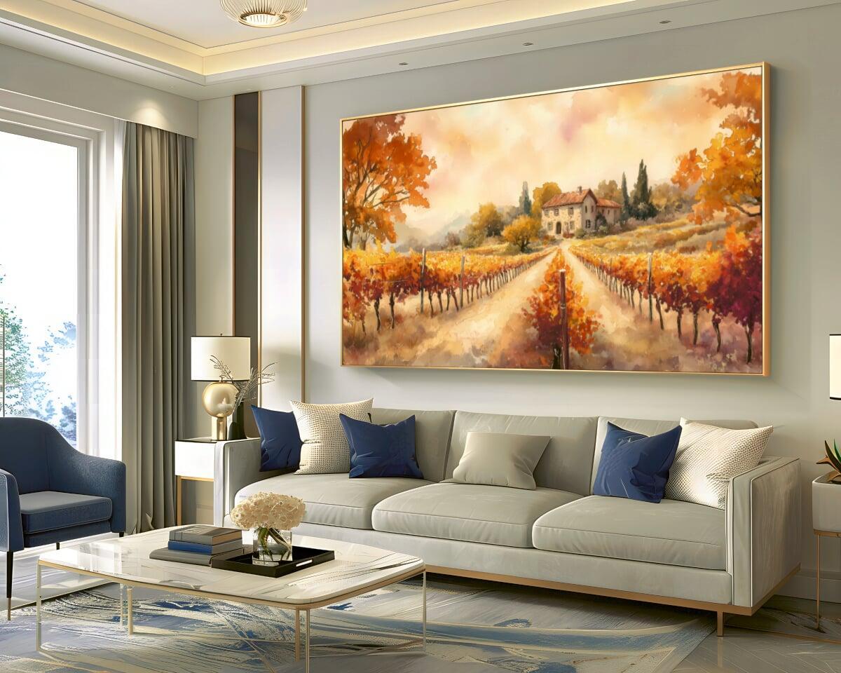 How to Perfectly Style Your Samsung Frame TV with High-Resolution Digital Art